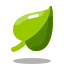 Eco-friendly and sustainable living icon