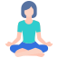 Mindfulness and mental clarity icon